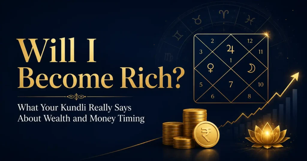 Will I Become Rich? What Your Kundli Really Says About Wealth and Money Timing